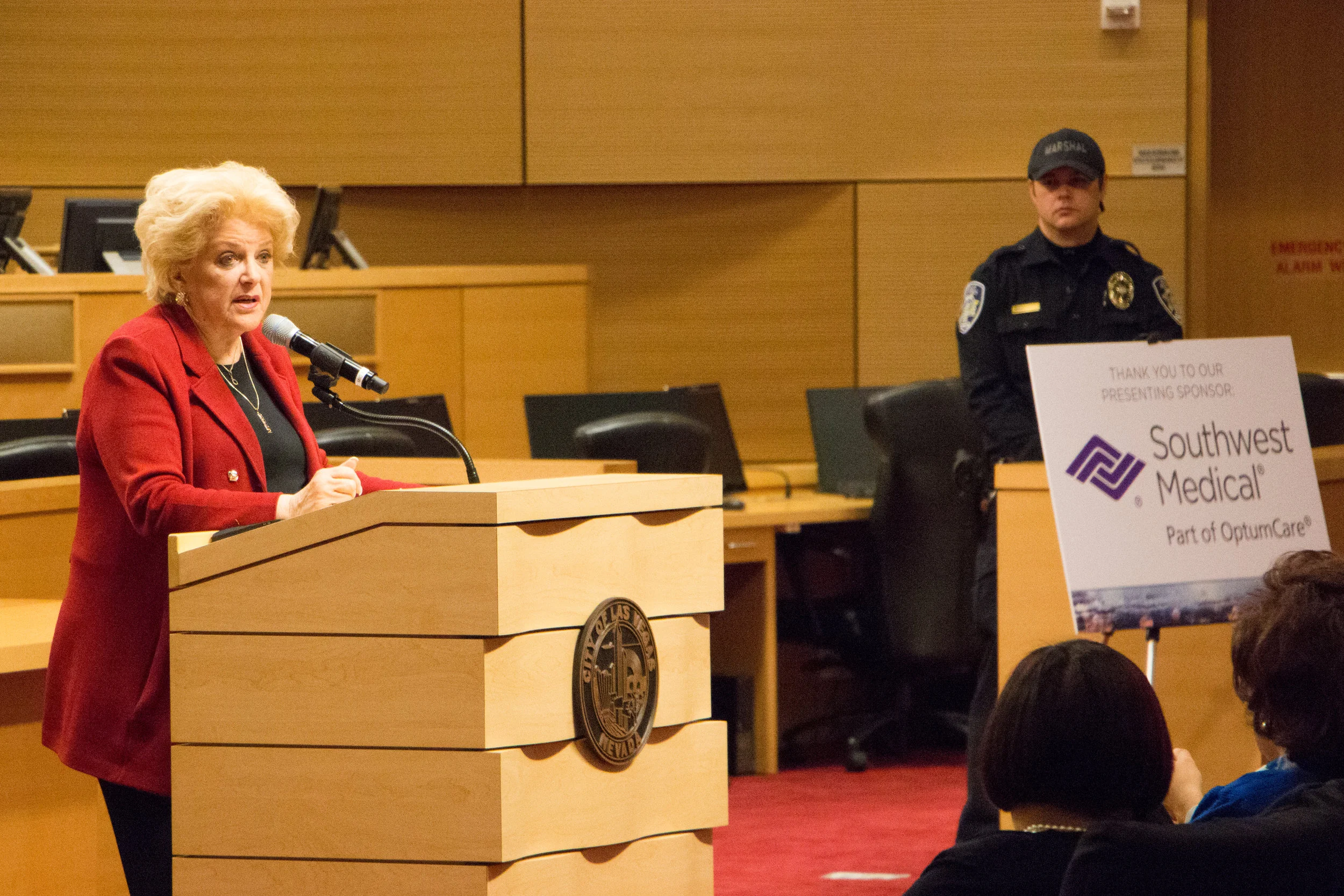 Hundreds gathered for a town hall highlighting new innovation in medical education in Las Vegas