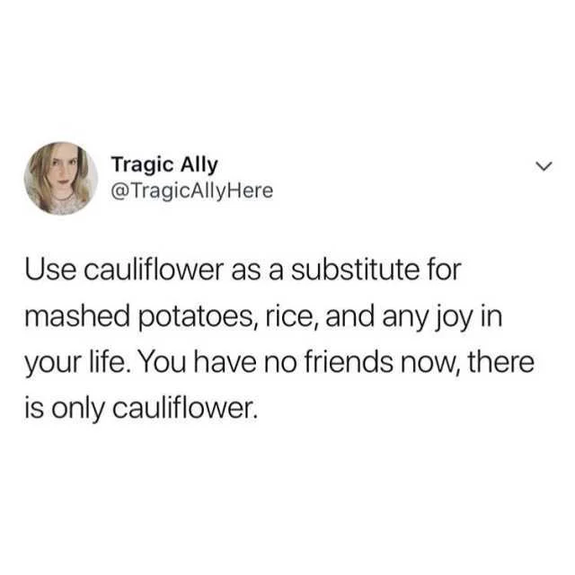 tragic-ally-attragically-here-use-cauliflower-as-a-substitute-for-mashed-potatoes-rice-and-any-joy-in-your-life-you-have-no-friends-now-there-is-only-cauliflower-eCplj.jpg