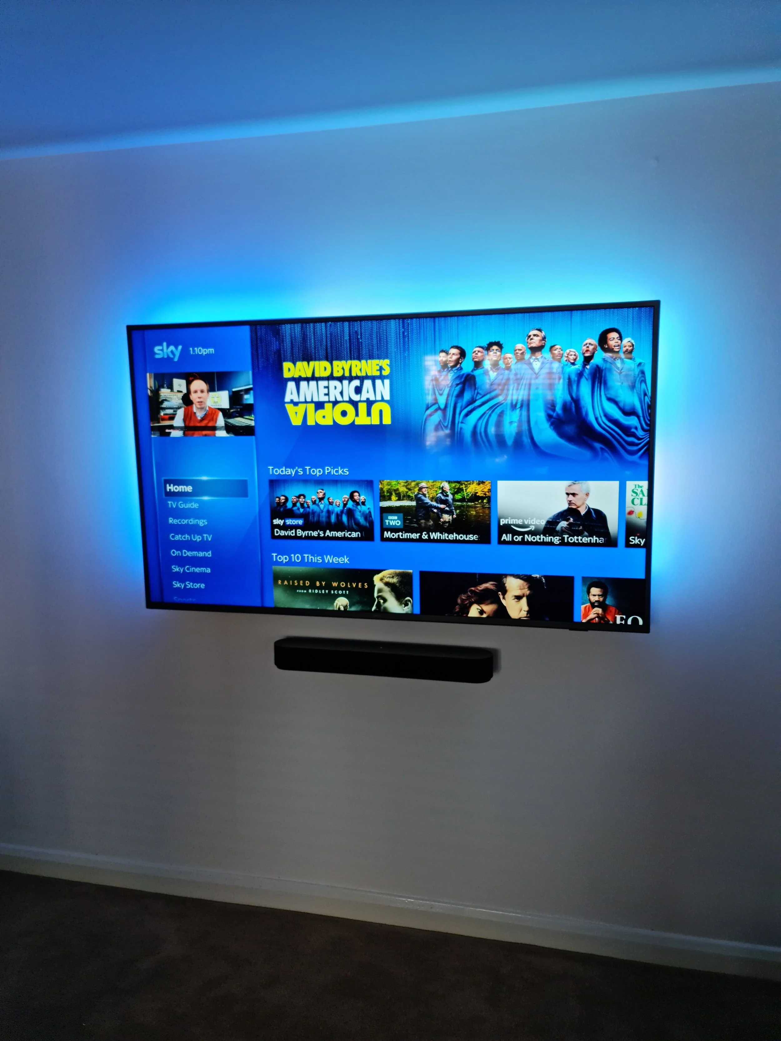 TV and soundbar installation in Bieldside, Aberdeen