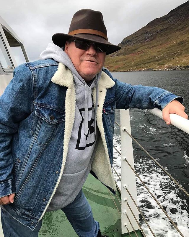 Tim on the Killary Fjord boat tour with celebrity chef, @nevenmaguire 👨&zwj;🍳🇮🇪