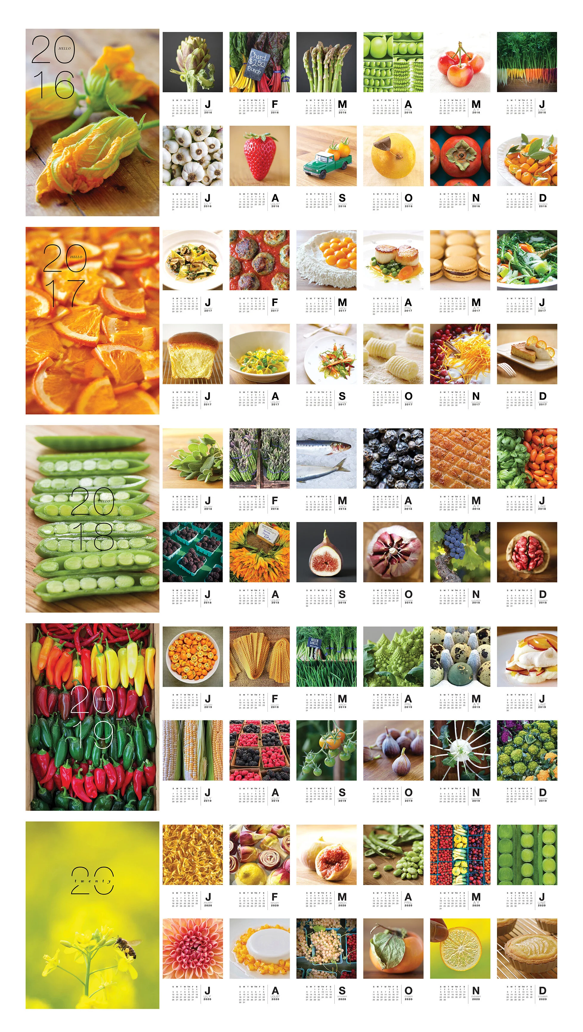 ECW Private Chef — 2021 Calendar