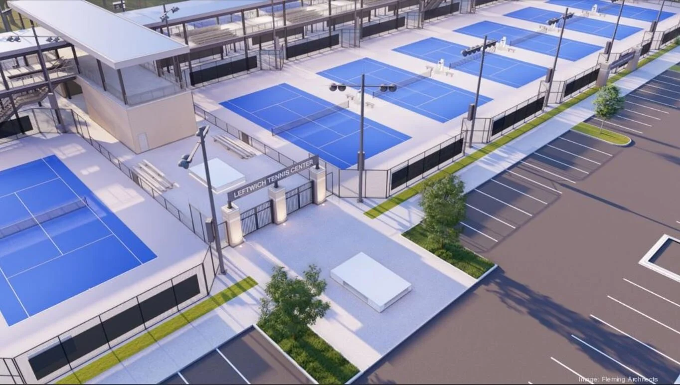 Leftwich Tennis Center project no longer on hold; construction timetable updated