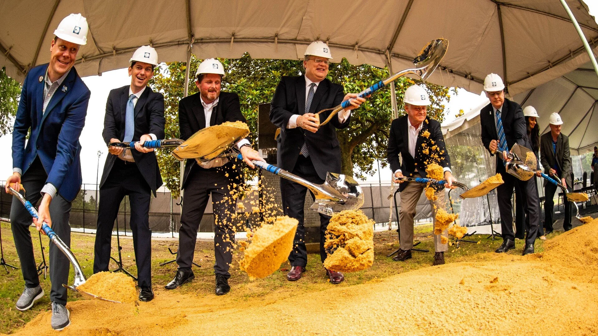 Ground broken on new Leftwich Tennis Center