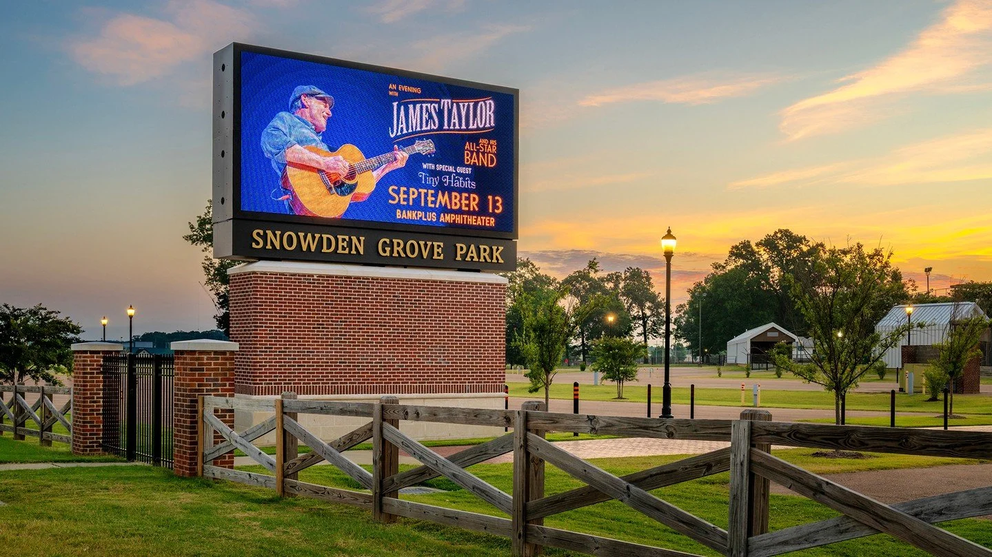 ⚠️ Sign sighting! ⚠️ It may not be a GTG sign, but it&rsquo;s still a standout! Check out the brand-new LED sign lighting up Snowden Grove Park!

📸 Luther Photography

#GrinderTaber #construction #commercialcontractor #technology #LED #newconstructi