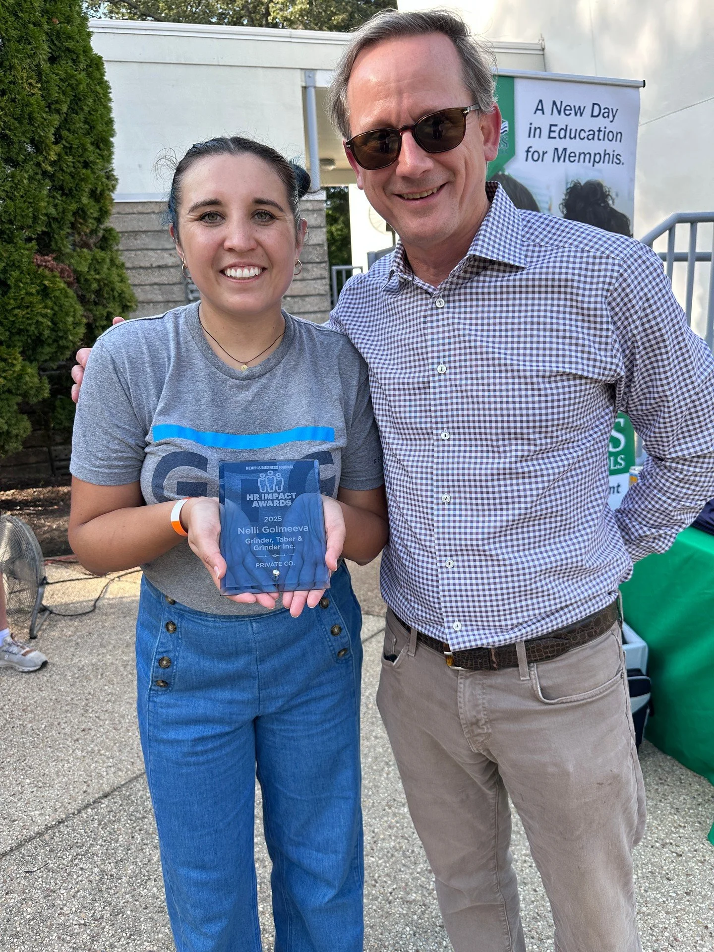 Celebrating excellence at GTG! Our very own Talent Manager, Nelli, was chosen for @mbjmemphis' HR Impact Award in the Private Company category!

This award highlights HR leaders who build strong workplace cultures and champion employee success &mdash
