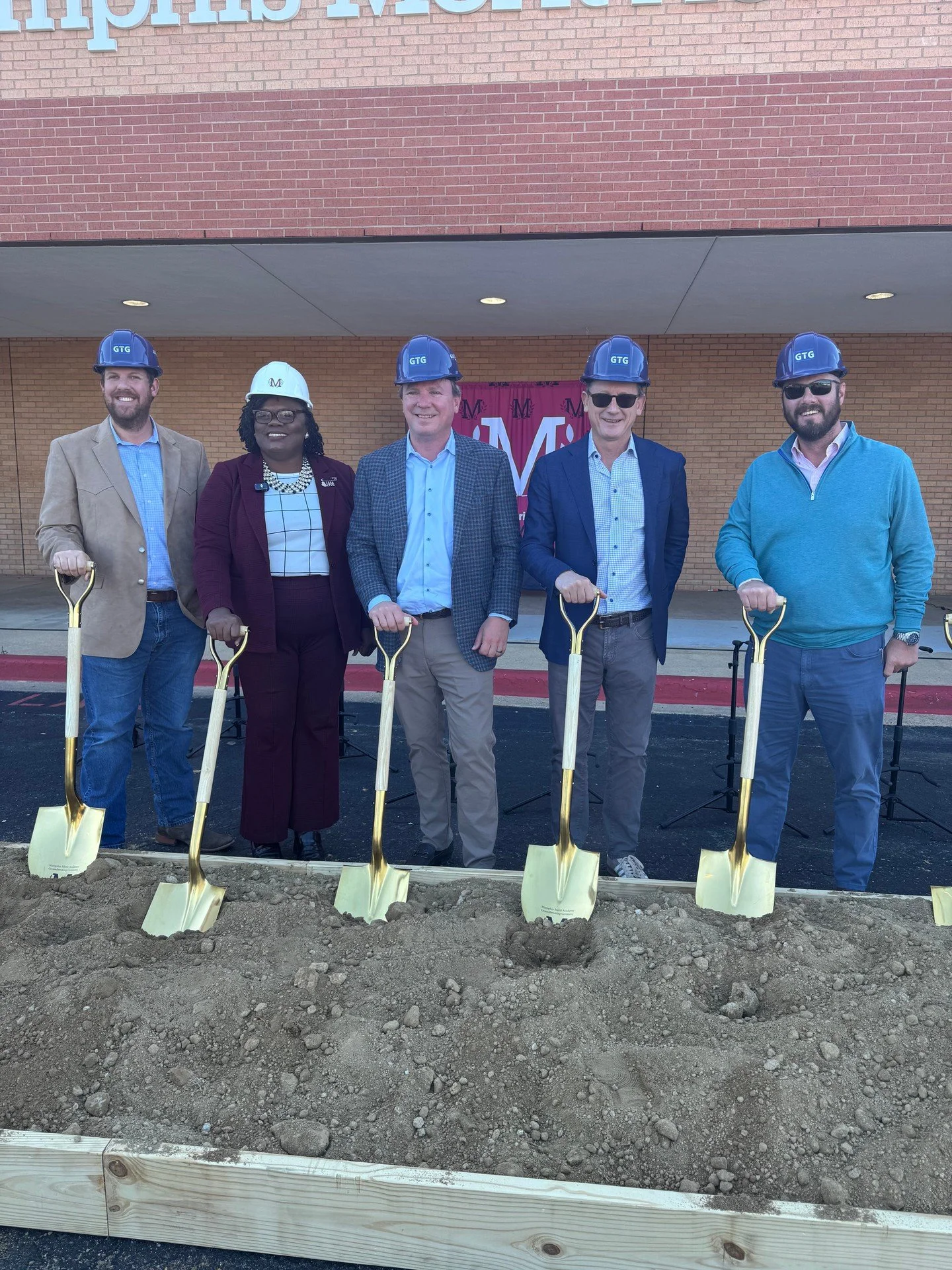 Laying the Groundwork for Greatness!
Grinder, Taber & Grinder joined the Memphis Merit Academy team this week to celebrate the start of construction on the school’s new middle school wing. Just over two years after breaking ground on the o