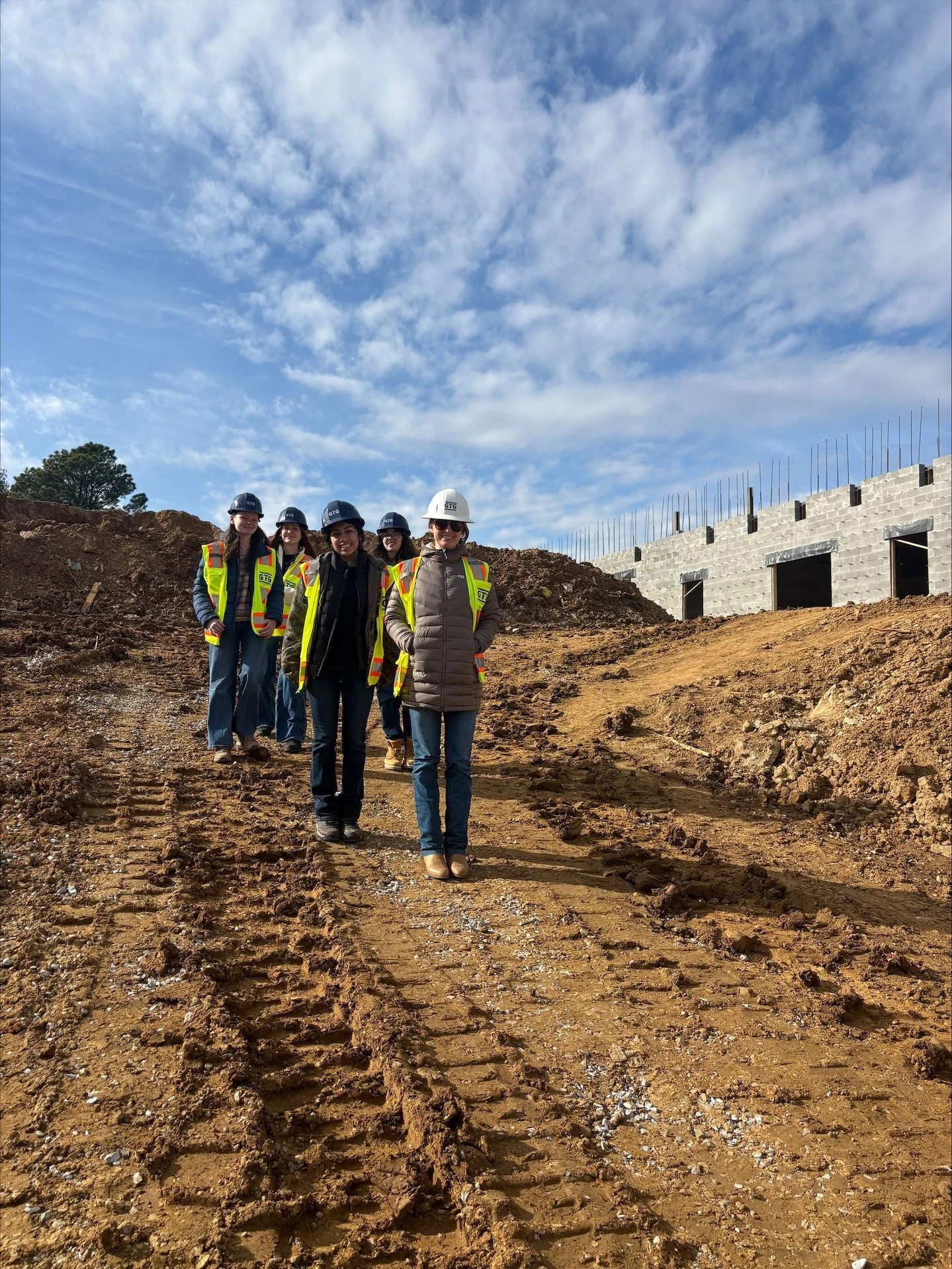 Hard hats on, ladies! 👷&zwj;♀️✨ 

We loved welcoming seniors from St. Mary&rsquo;s who recently spent the day shadowing some of our project managers and checking out several of our jobsites across the 901. From behind-the-scenes planning to boots-on