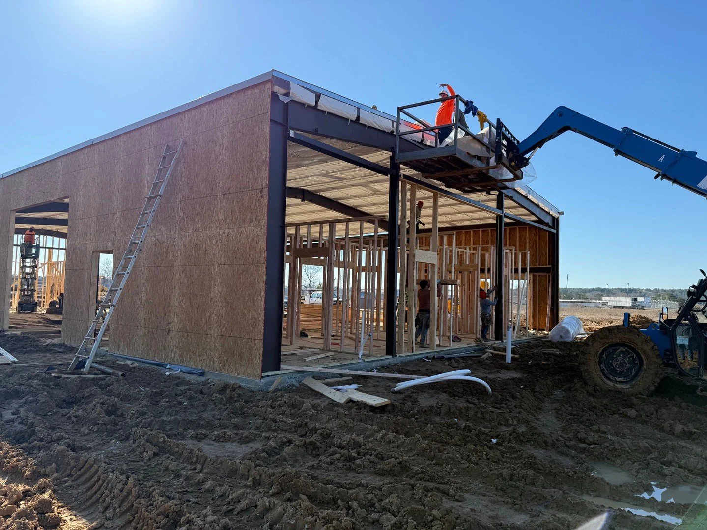 Steel is set. Framing is underway. Walls are up! 🔨

We&rsquo;re making big moves in Marshall County, MS on a new Emergency Medical Aid Station &amp; Coroner&rsquo;s Office. It&rsquo;s been all hands on deck bringing this one to life, and every day i