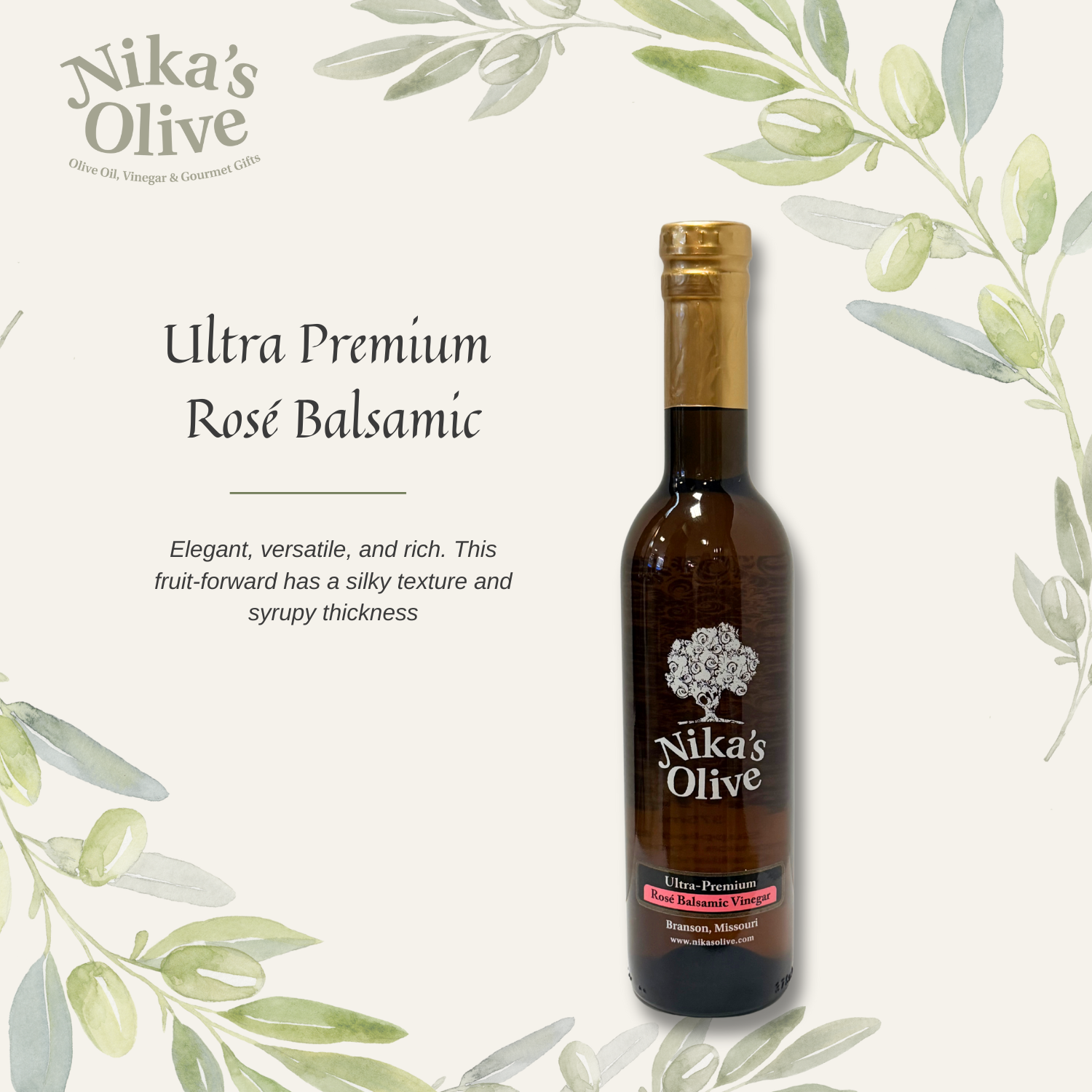Ultra Premium Rosè Balsamic Vinegar