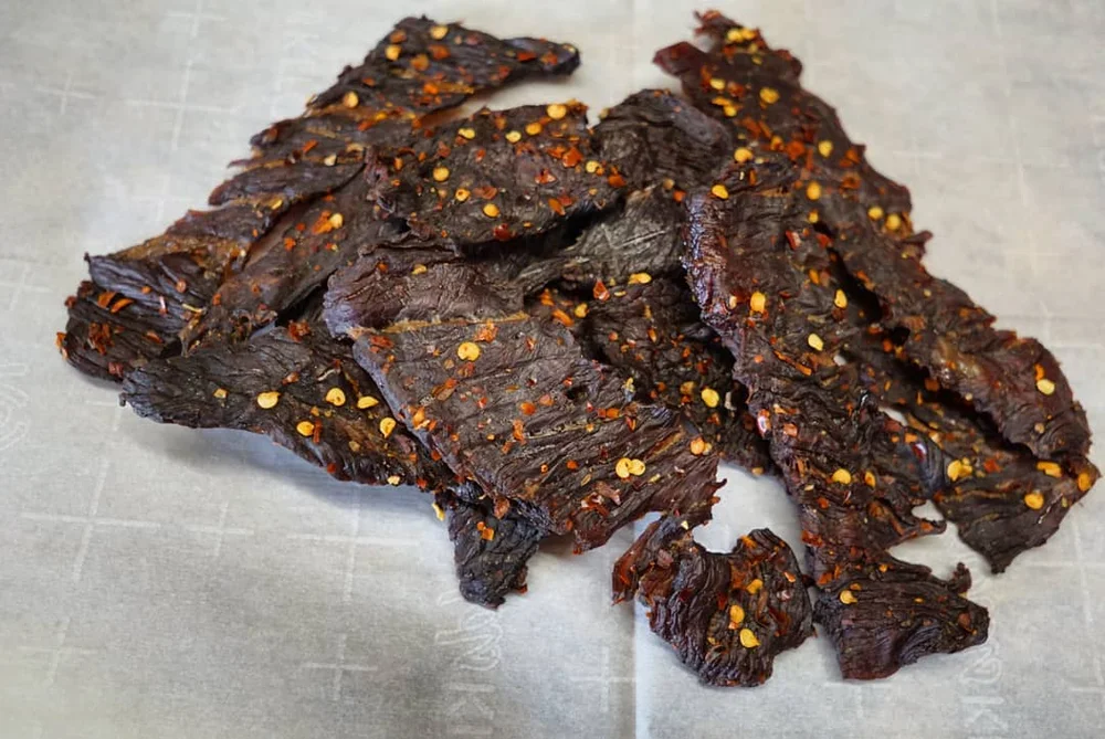 Balsamic Cured Beef Jerky — Nika's Olive
