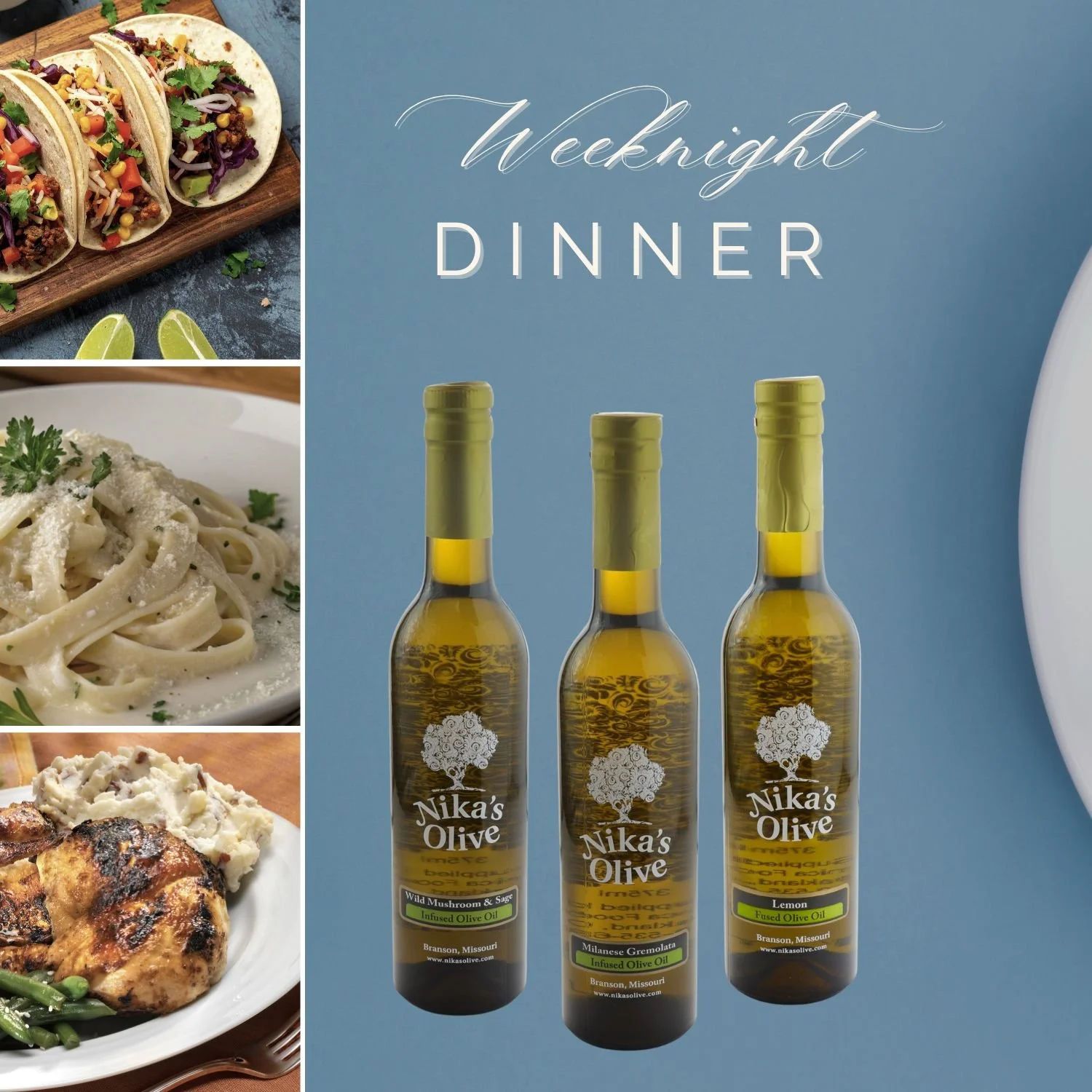 5 Quick Weeknight Dinners Using Infused Olive Oil