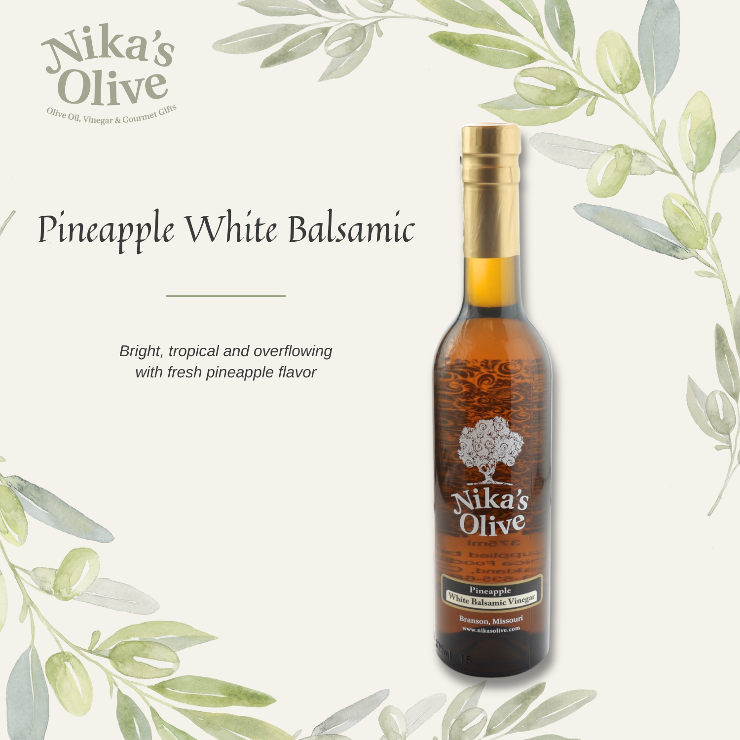 Pineapple White Balsamic Vinegar