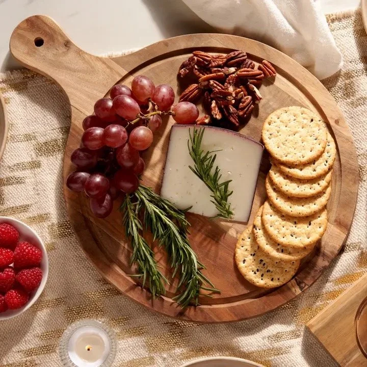Acacia Wood Cheese Paddle