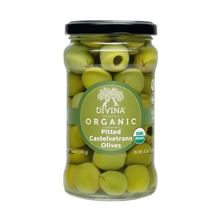 Divina Organic Pitted Castelvetrano Olives