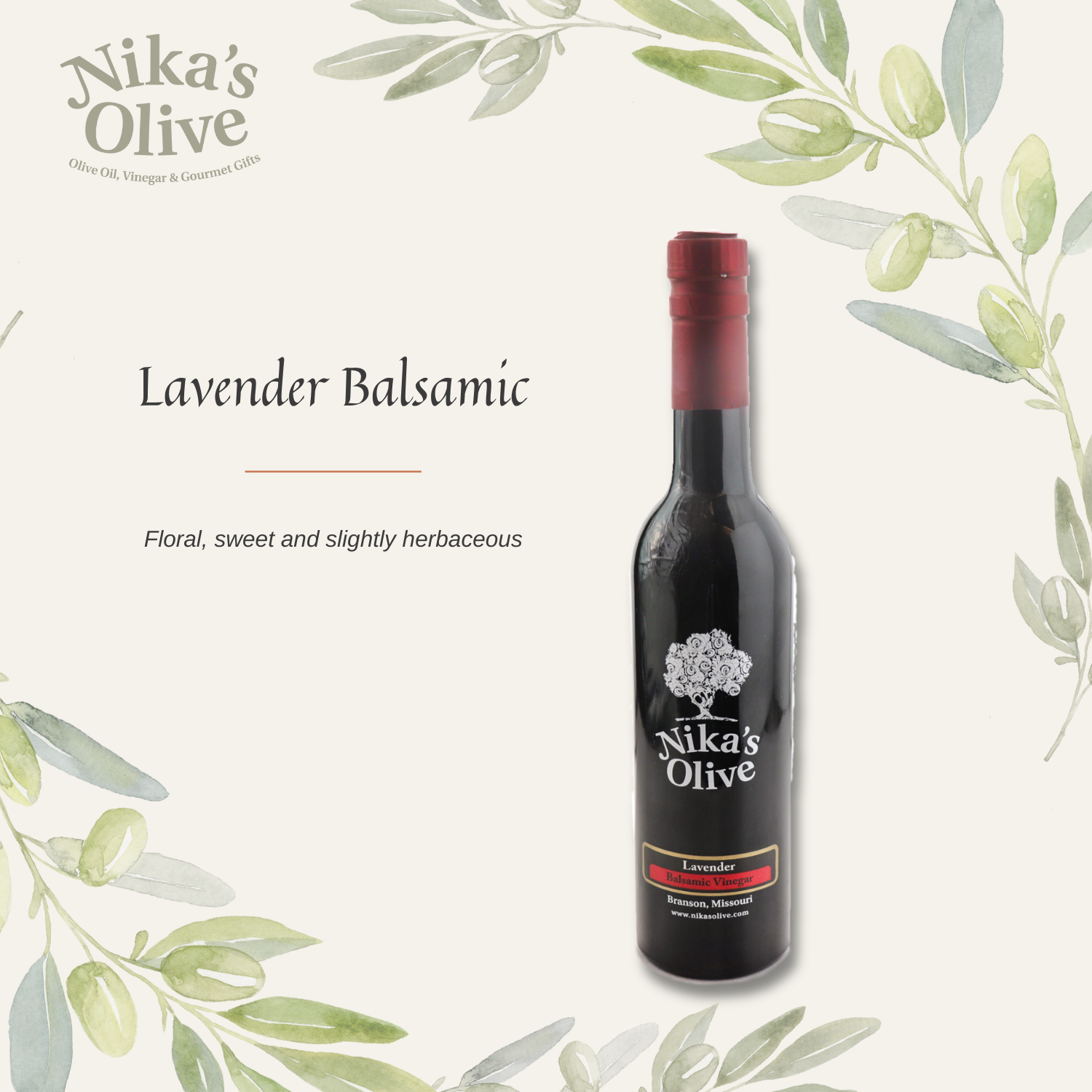 Lavender Balsamic Vinegar
