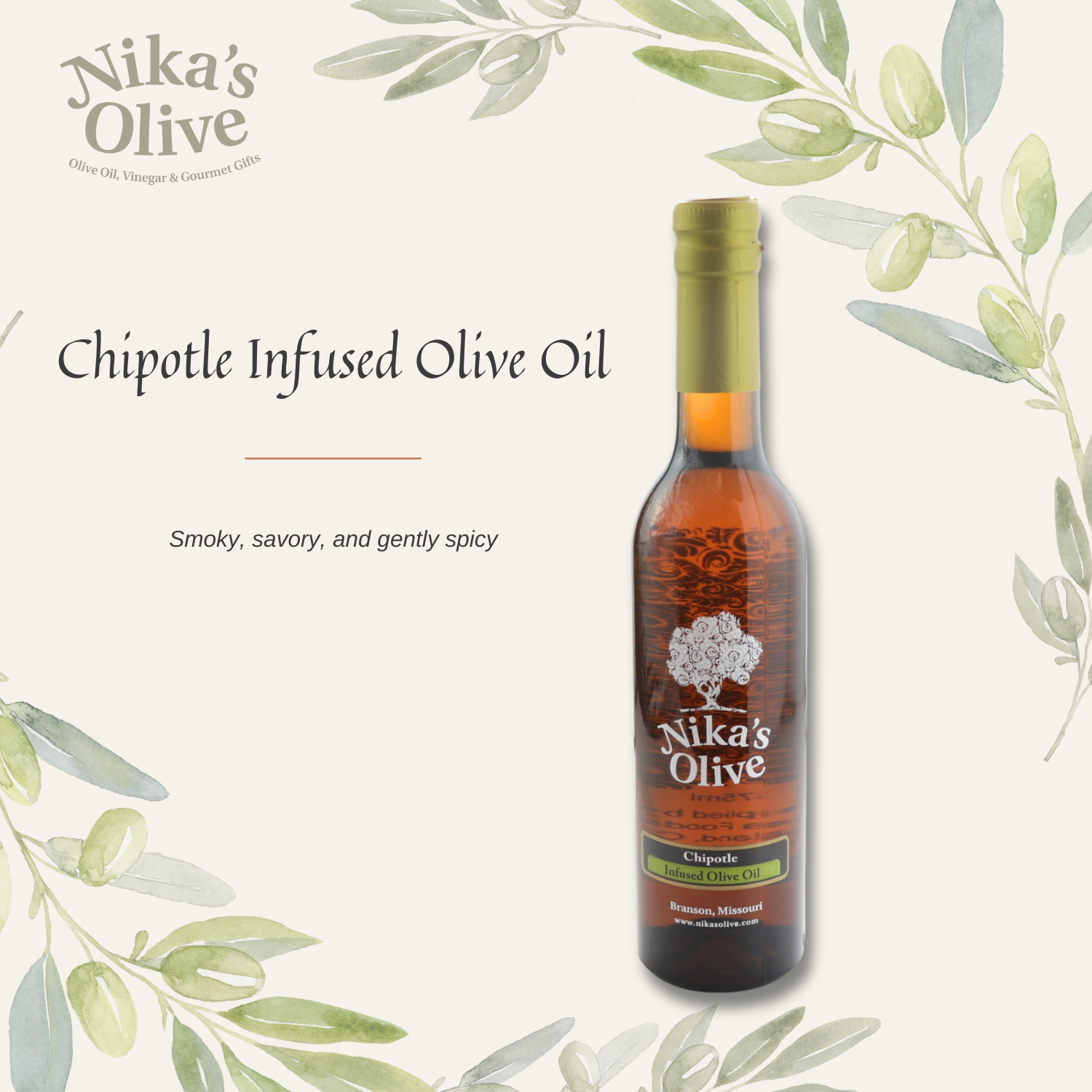 Chipotle Infused Extra Virgin Olive Oil