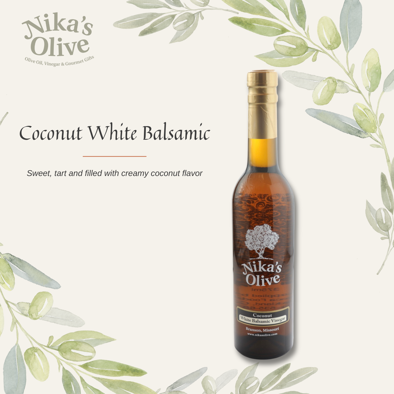 Coconut White Balsamic Vinegar