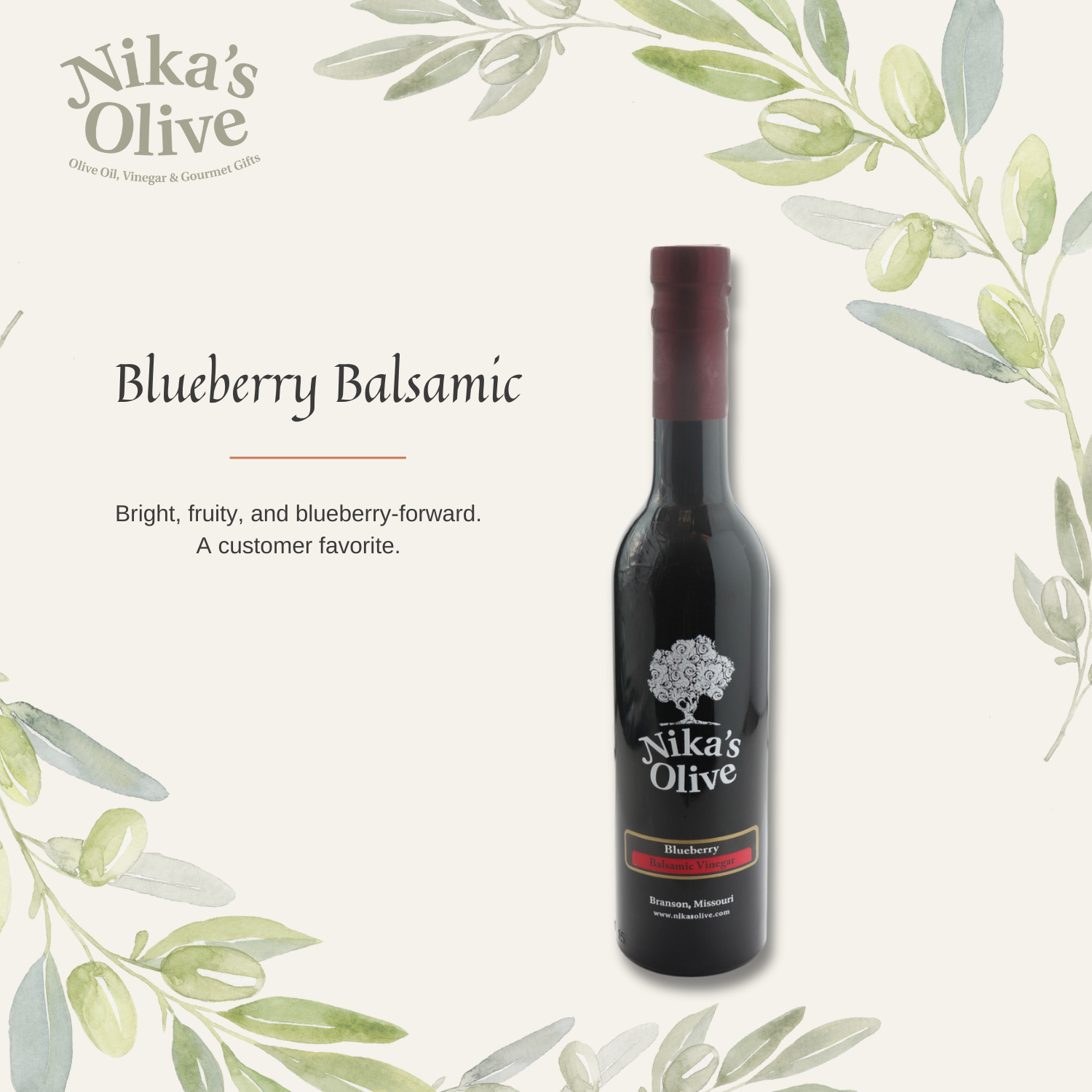 Blueberry Balsamic Vinegar