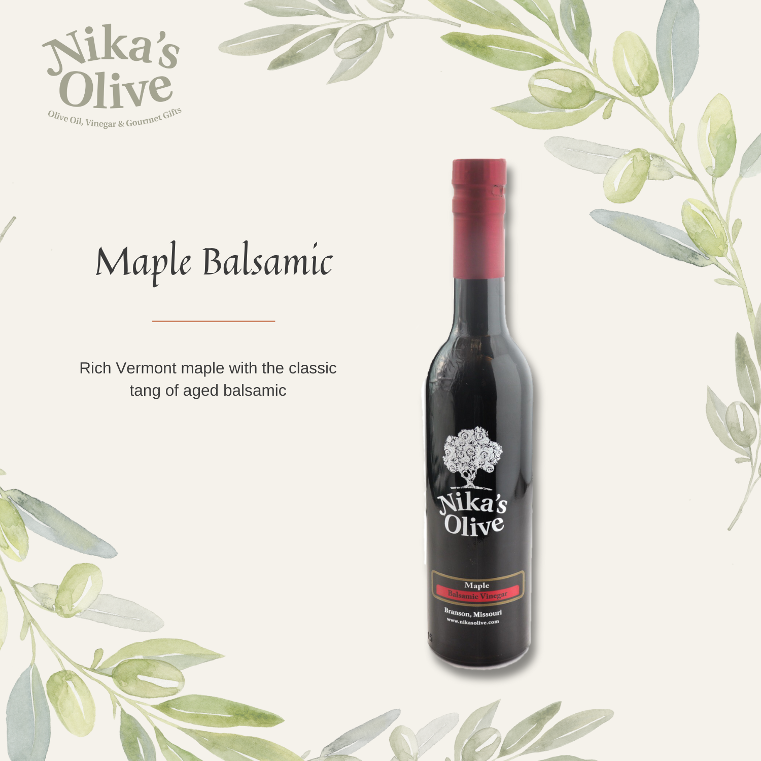 Maple Balsamic Vinegar