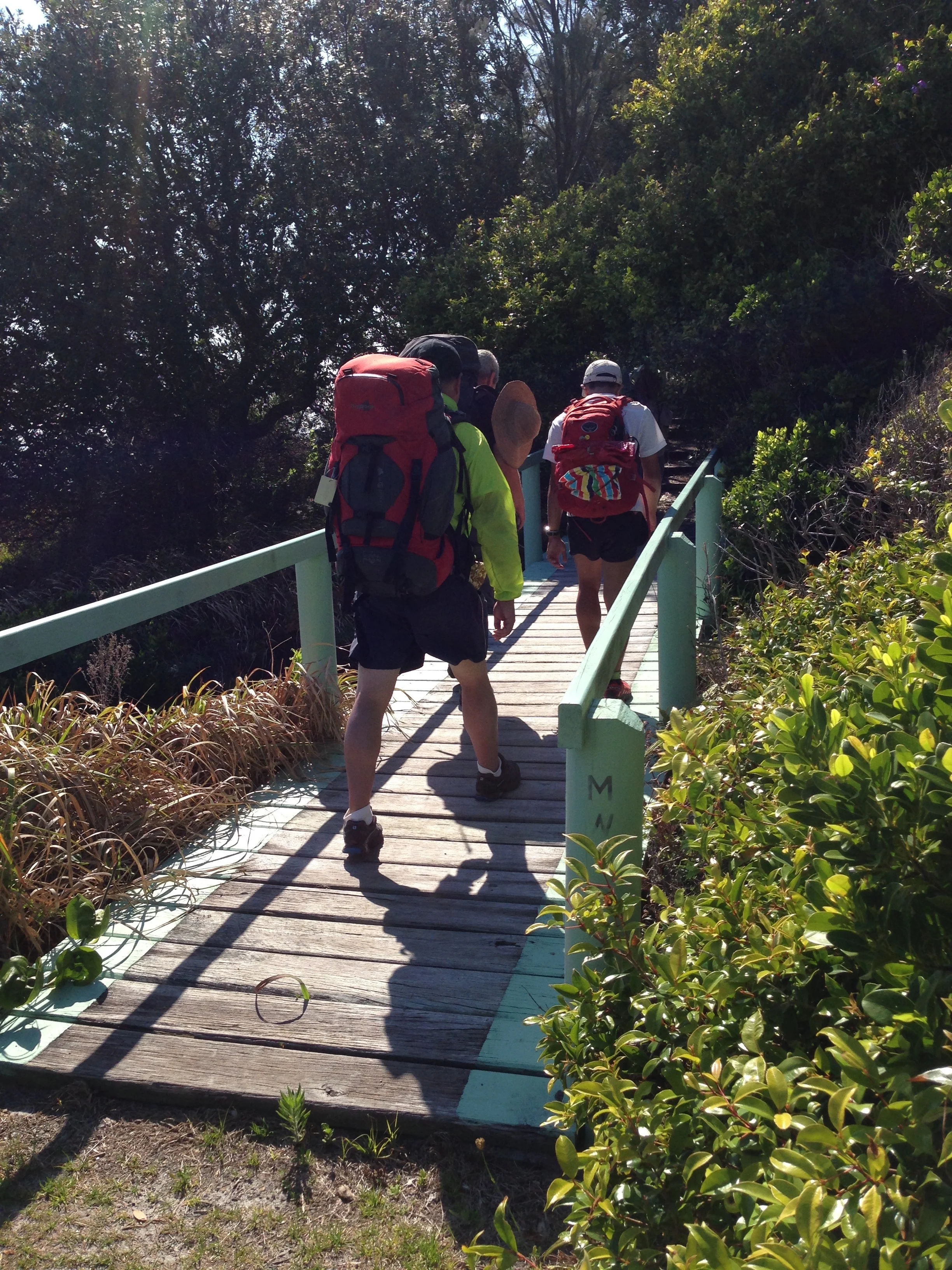 Walking around Diggers Headland