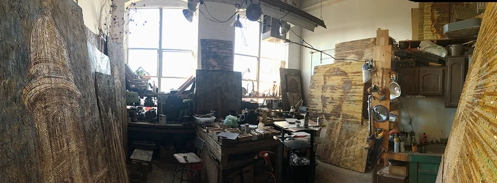 Studio in Providence, Rhode Island.