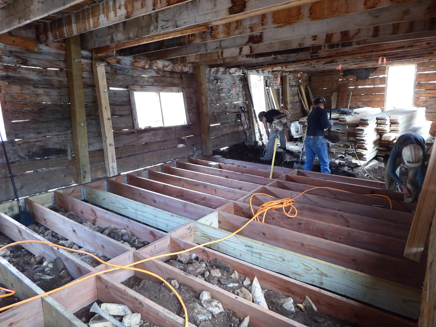 More joists and blocking.JPG