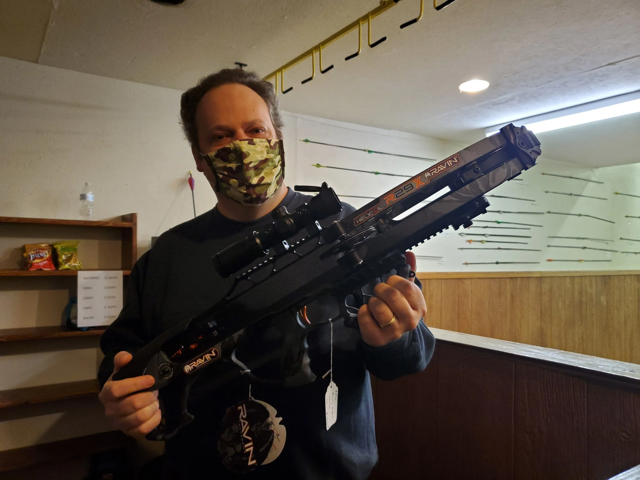 The Great Death by Bunjie Crossbow Try-out-a-thon of 2021, LOL. That’s me with an R29X at a local shop. You can listen to a podcast on that “tour” here.