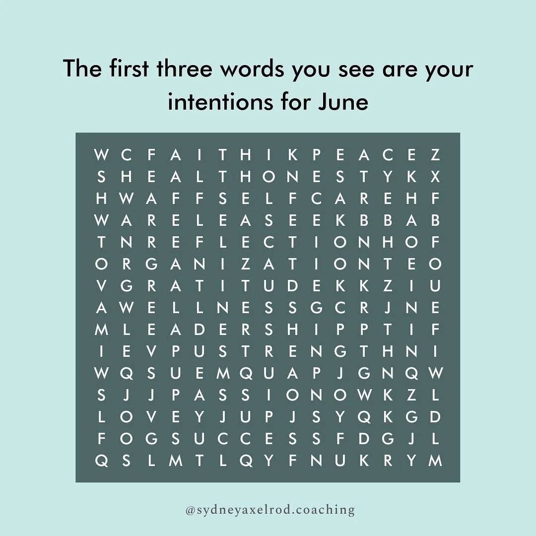 Happy June! ☀️ Months can fly by, which is why it's important to pause, reflect, and reset whenever you can. What are your new month intentions?

#newmonthnewbeginnings #newintentions #newmonthvibes #newmonth #newmonthnewme #newbeginnings #newweekvib