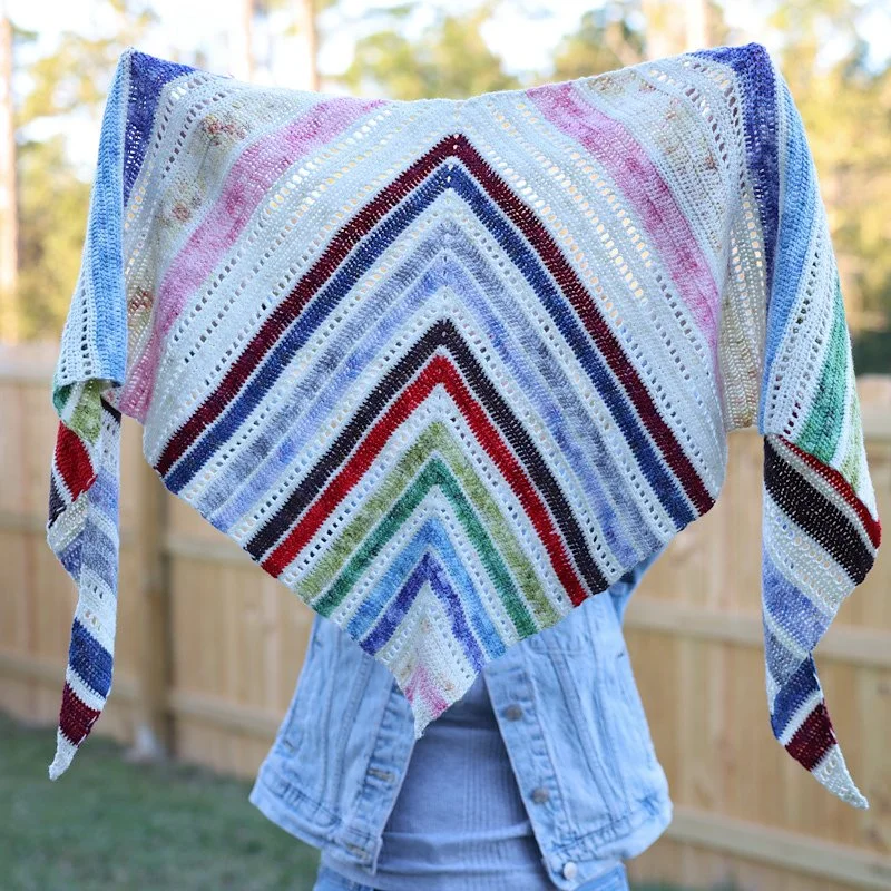 Prism Path Shawl