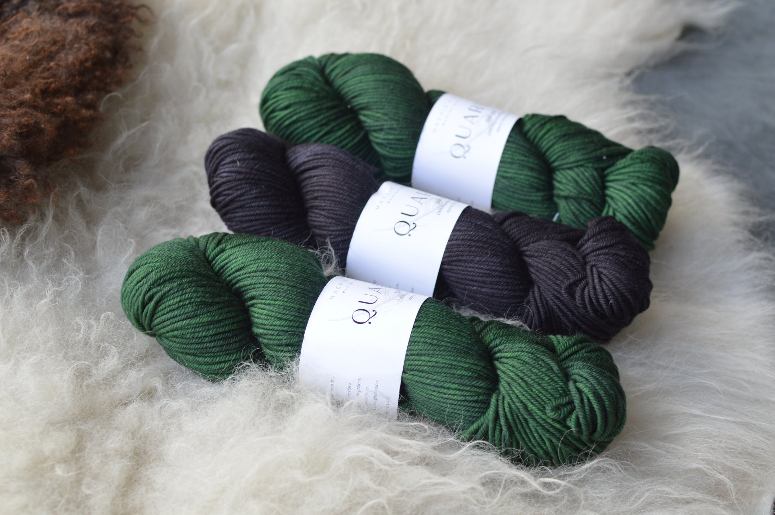 magpie fibers quartet worsted