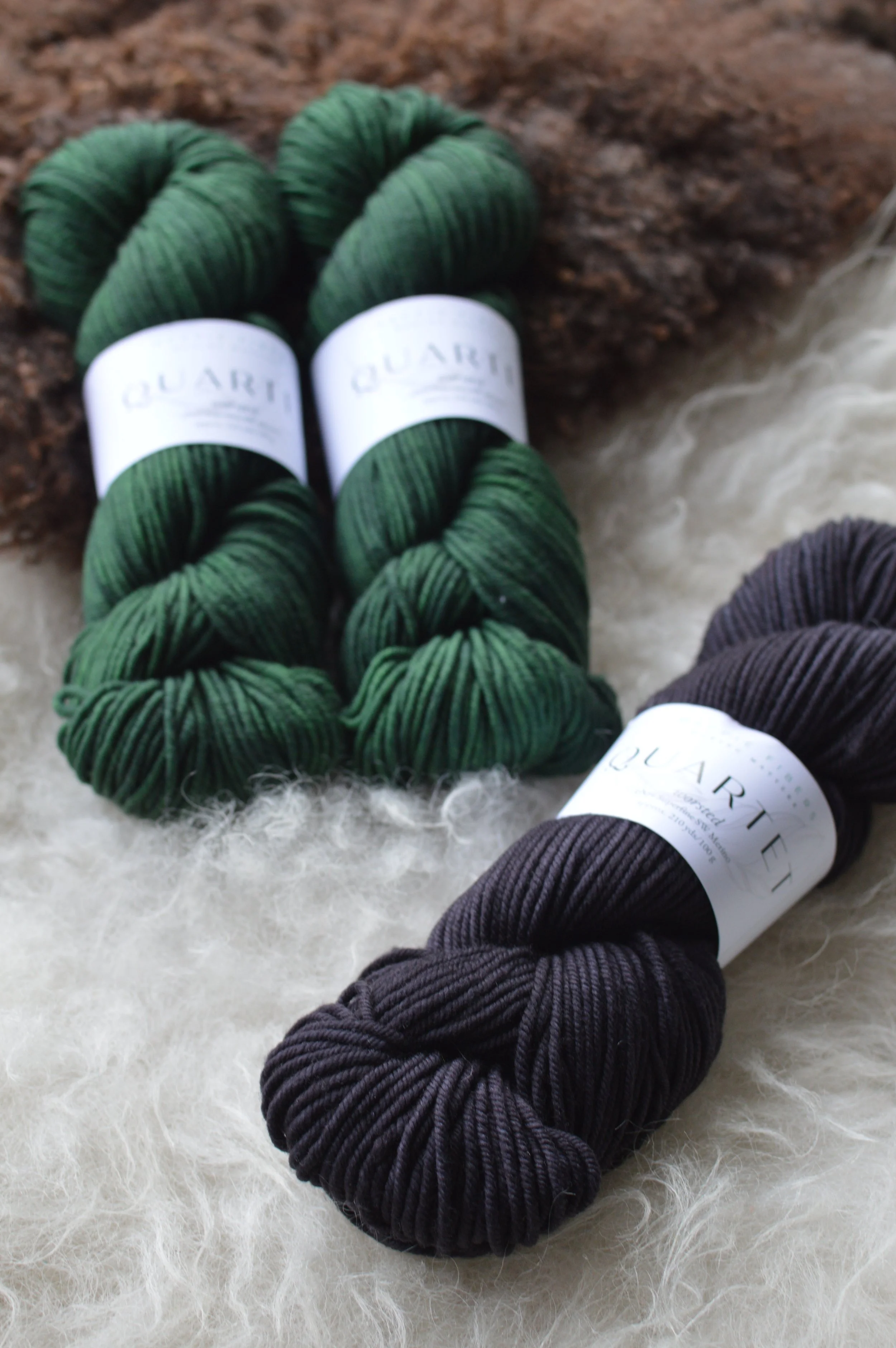 magpie fibers quartet worsted