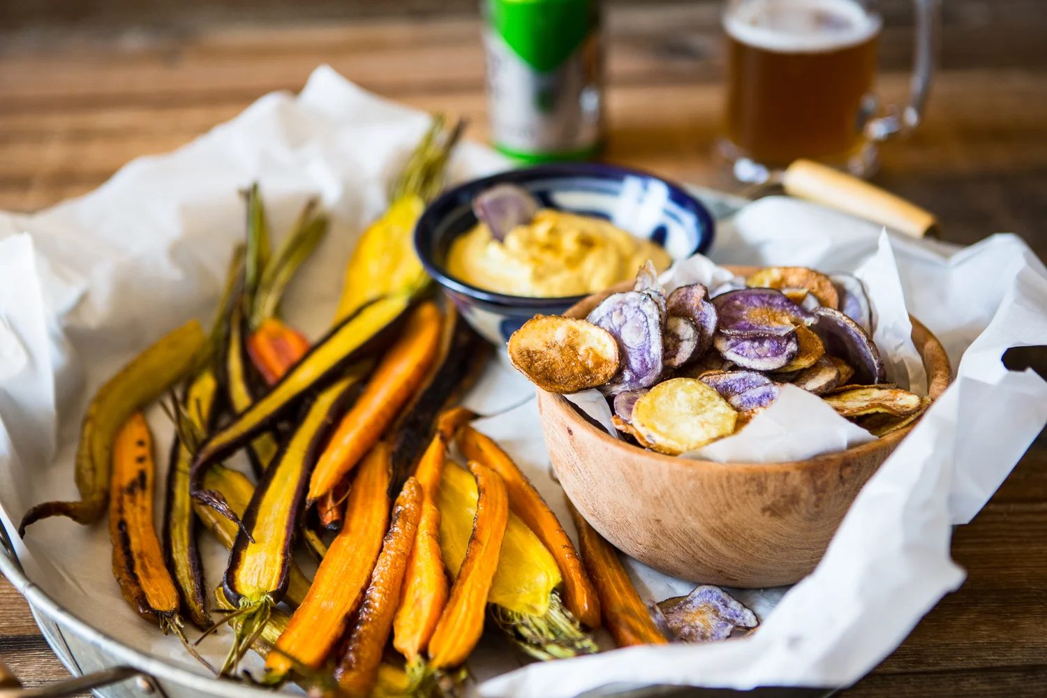 JACKELIN SLACK FOOD PHOTOGRAPHER | CARROTS CHIPS AND DIP