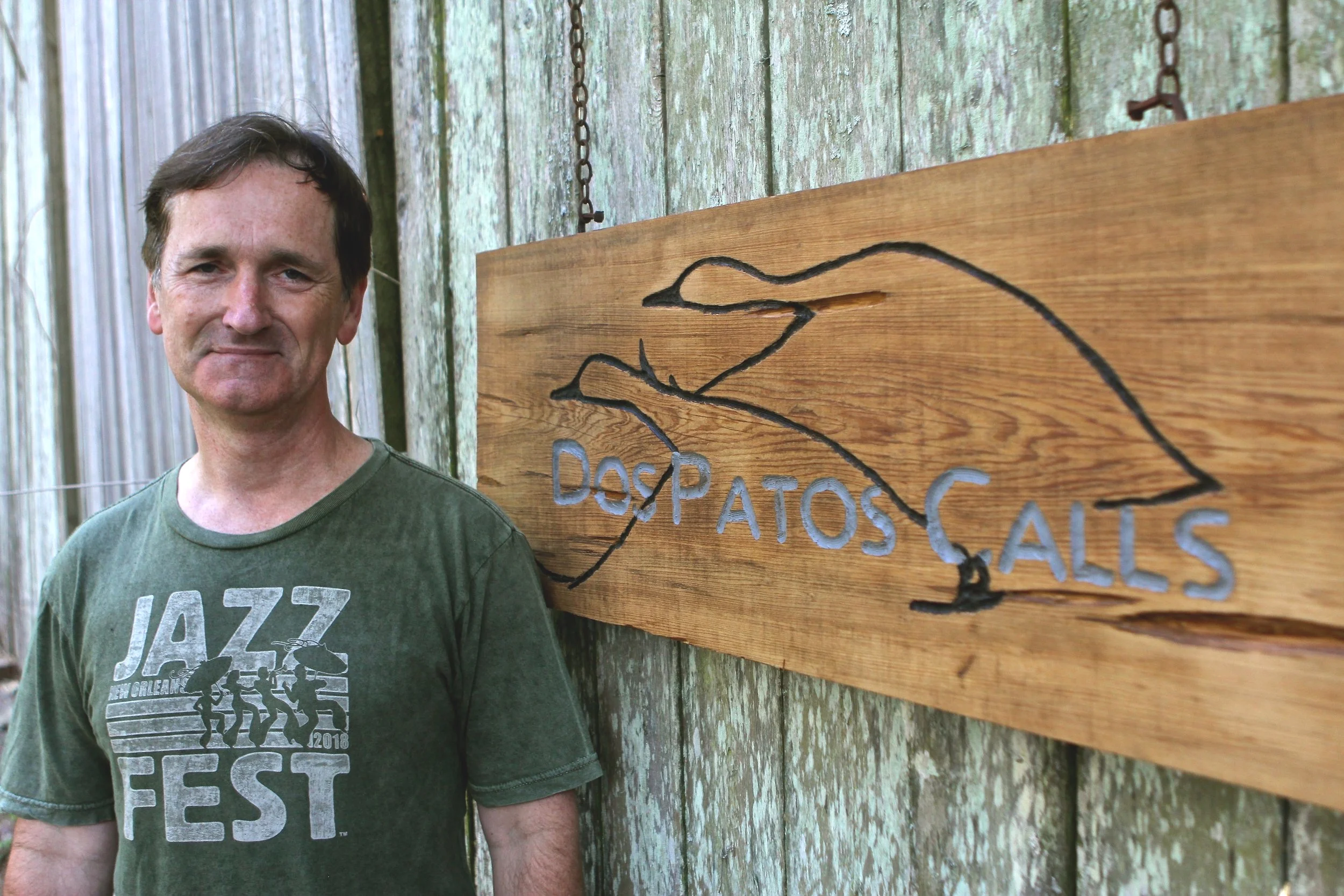Mike Simmons at his shop in Jackson, MS.