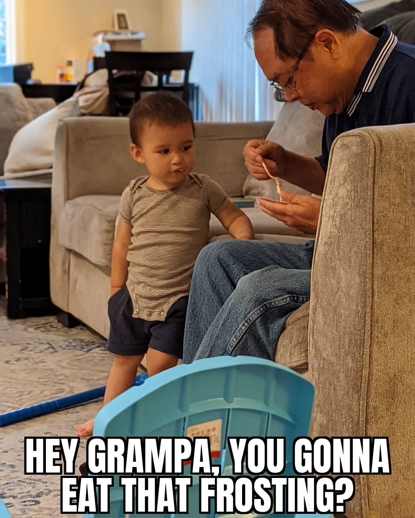 A bit late but Happy Father's Day! I got to spend the evening with my dad and nephew (and his father) just hanging out. I couldn't imagine a better way to spend my time. Logan is definitely strong with the Force as you can see him trying to Jedi Mind