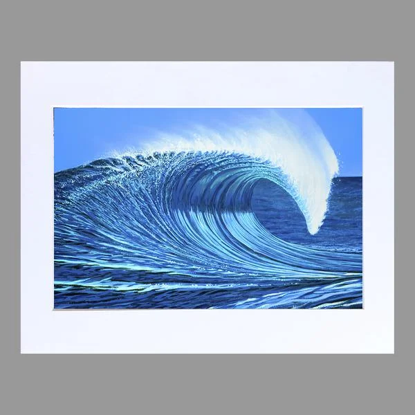 Sebo Art "Waimea Bay" 11"x14" Matted Print