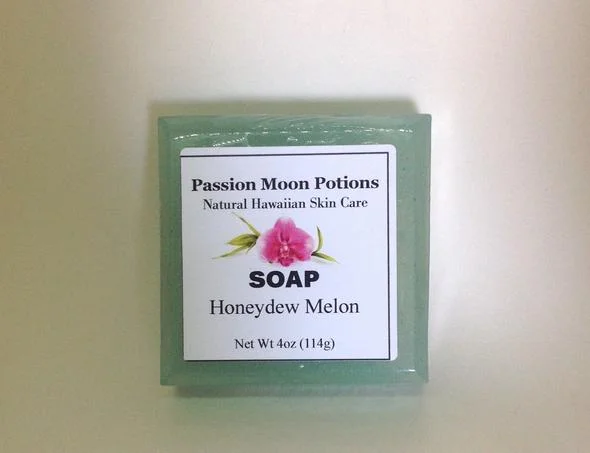 Passion Moon Potions. Honeydew Melon Soap.