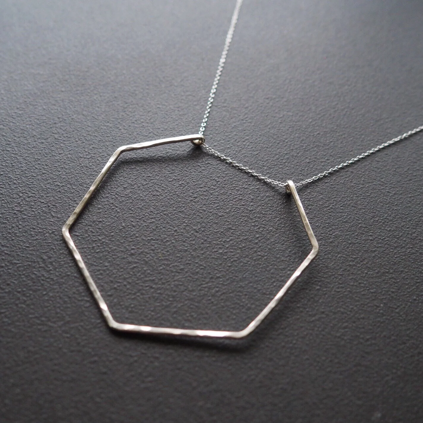 Heptagon Necklace