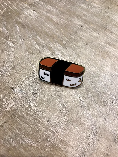 HiPapaya Party "Spam Musubi" Pin