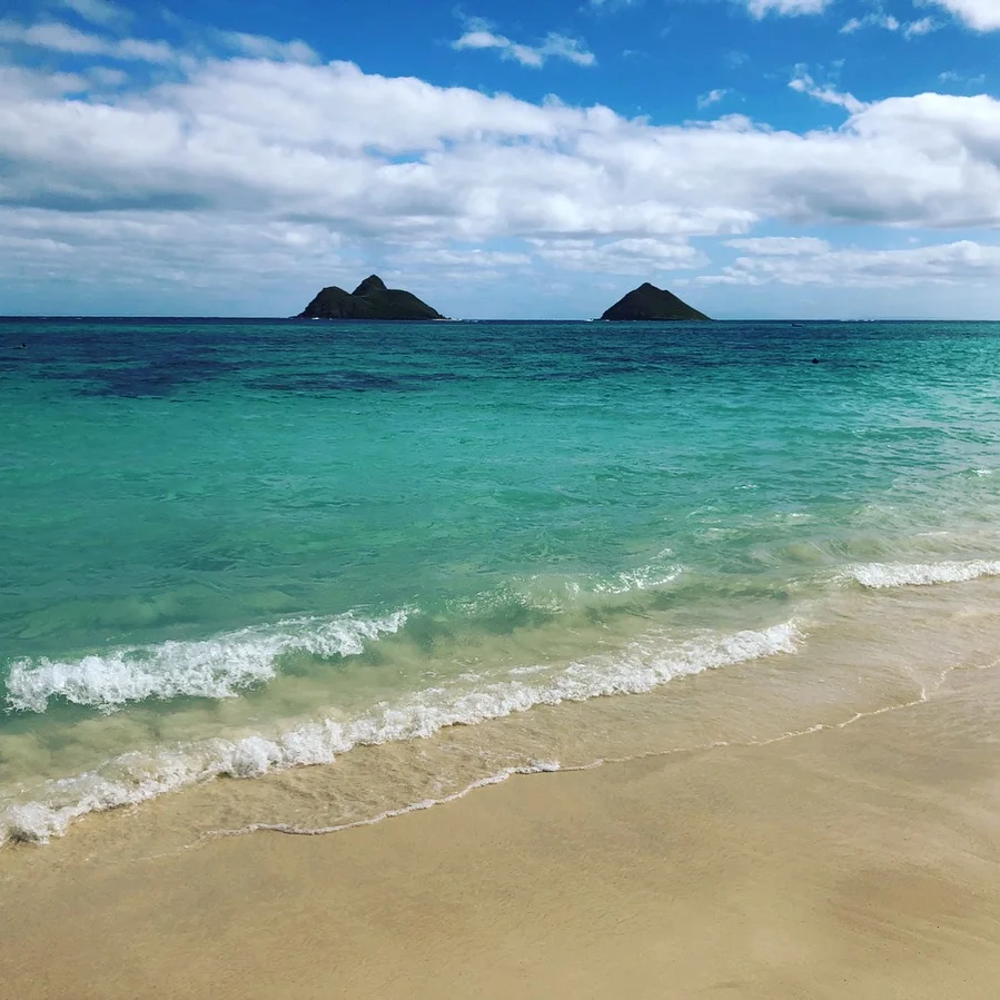 Lanikai Beach.