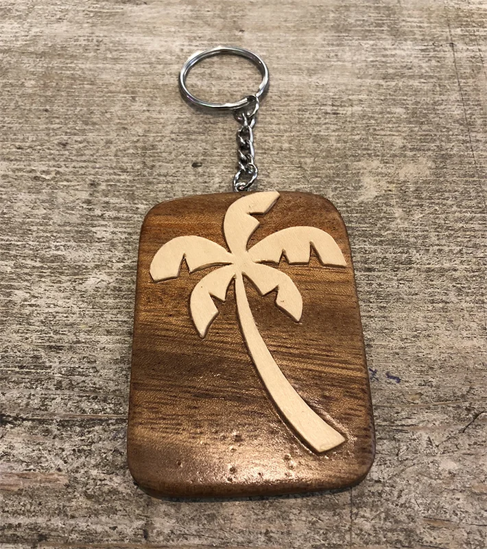 Lovingly Restored "Palm Tree" Keychain