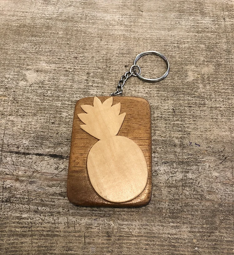 Lovingly Restored "Pineapple" Keychains