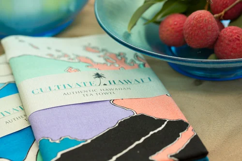Cultivate Hawaii "Pele" Tea Towels