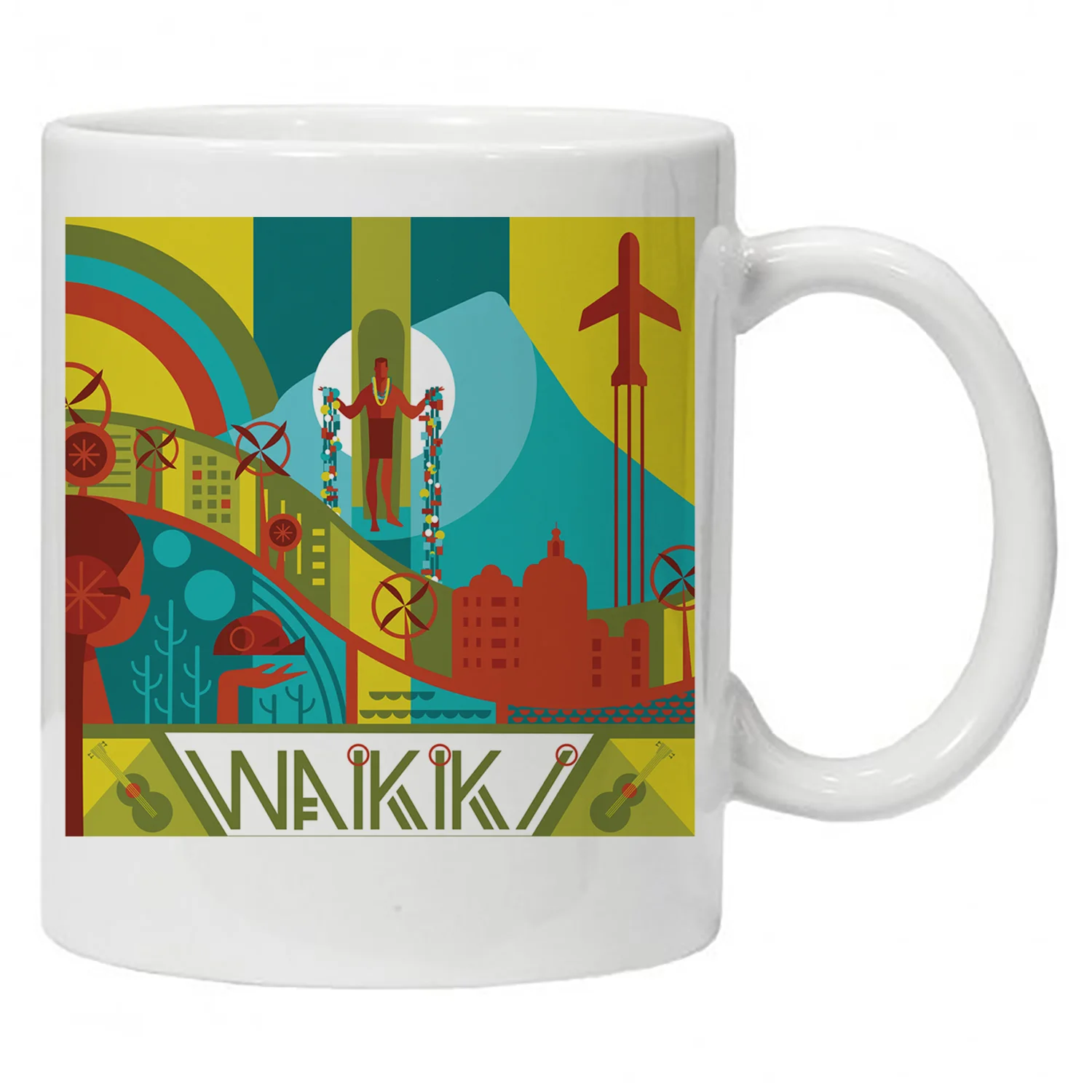 Punky Aloha "Waikiki" 15oz Cups