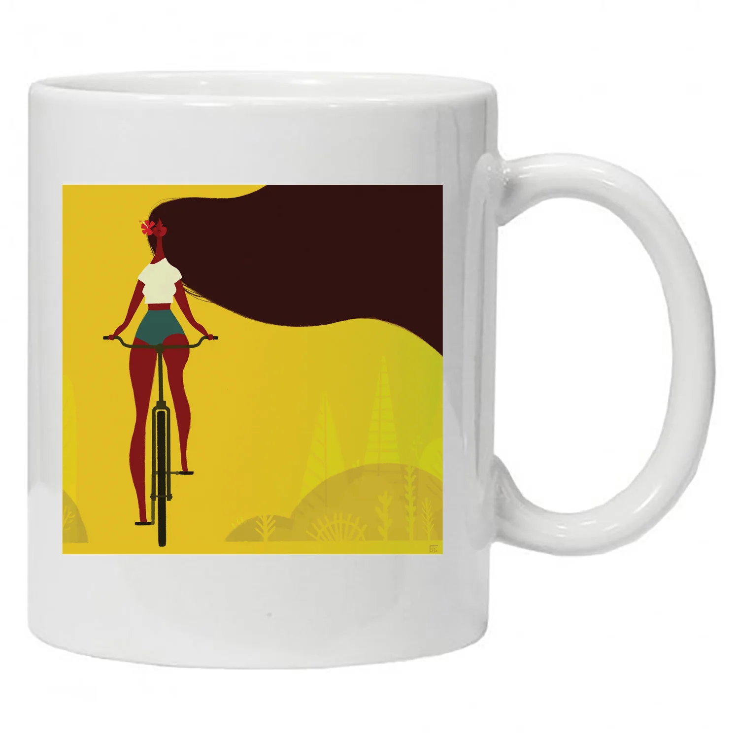 Punky Aloha "Going for a ride" 15oz cups