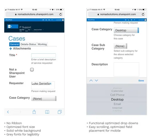 Sharepoint Mobile View Subscription - Yearly