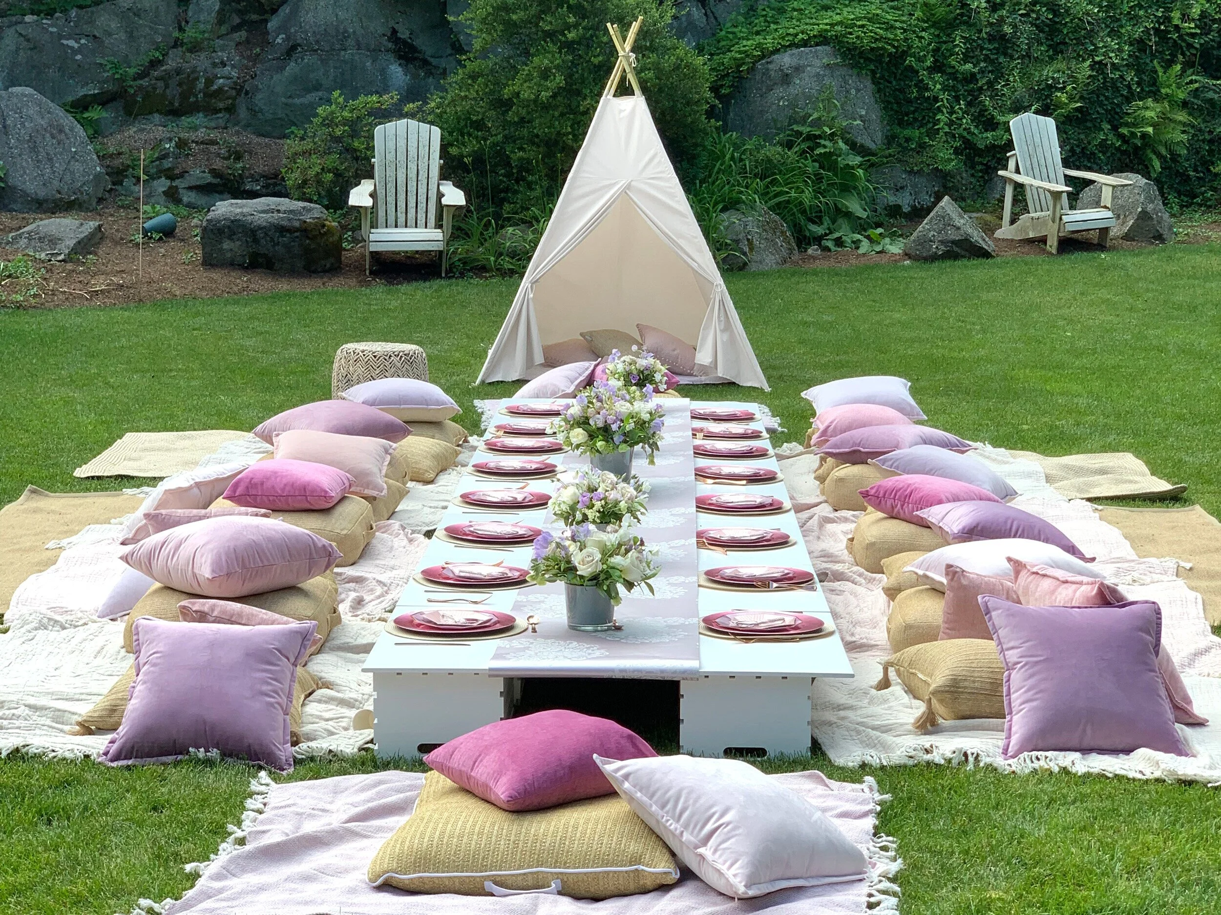 Outdoor Picnic Party Rentals Decor & Props Kids