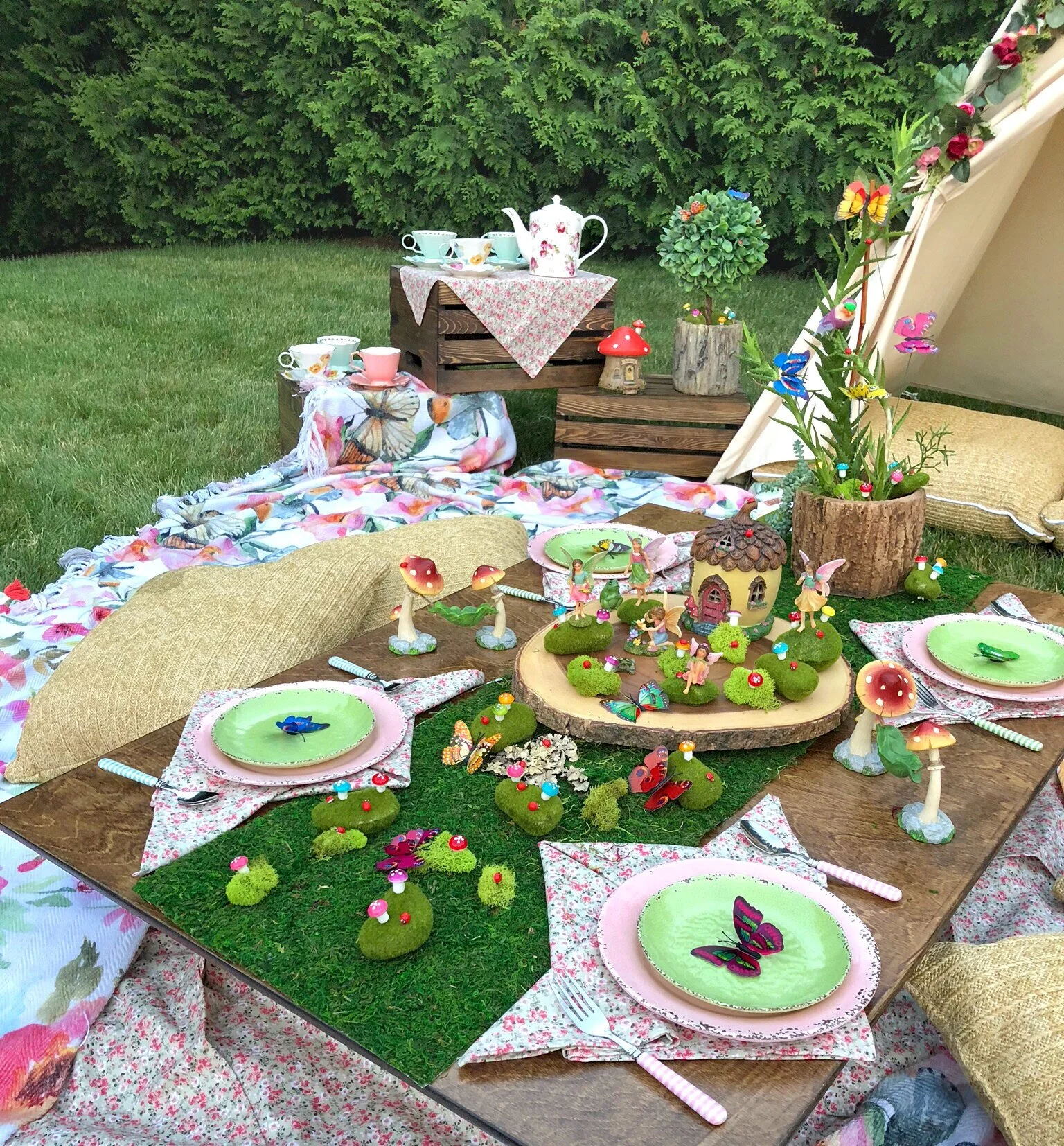 Fairy & Mythical Themed Parties Picnics & Slumber Parties — Dream & Party