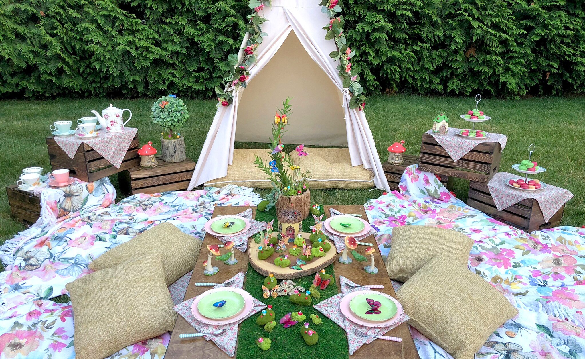 Fairy & Mythical Themed Parties - Picnics & Slumber Parties — Dream & Party