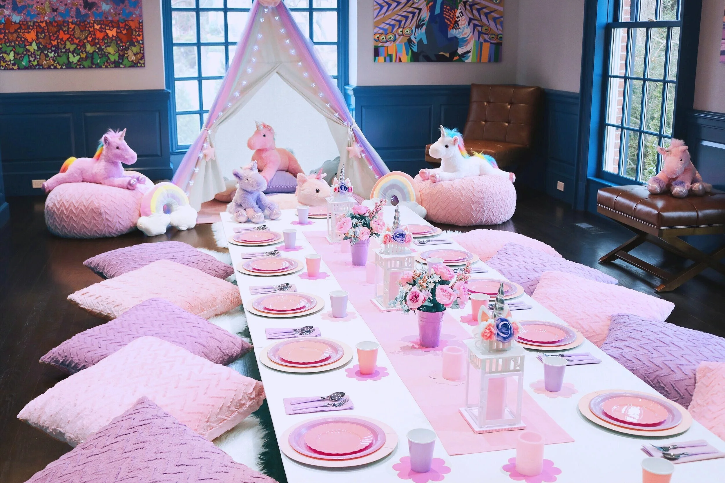 Unicorn Themed Parties Picnics & Slumber Parties Unicorn Party