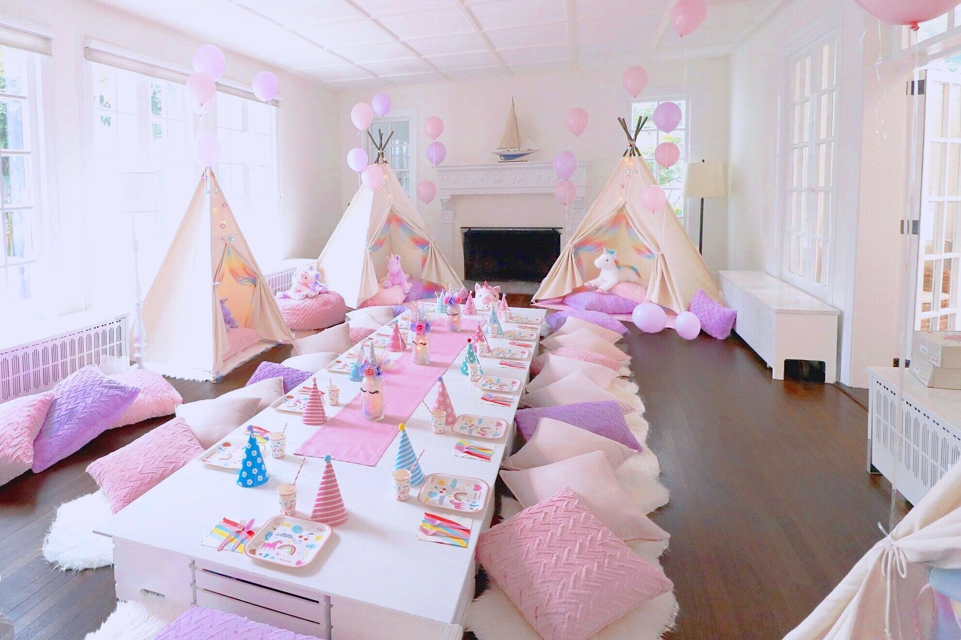 Unicorn Themed Parties Picnics & Slumber Parties Unicorn Party